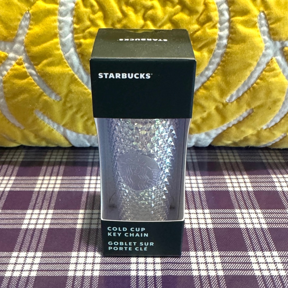 Starbucks Holographic Crystal Key Chain